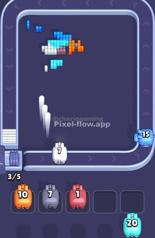 Pixel Flow Level 1897 Solution 3