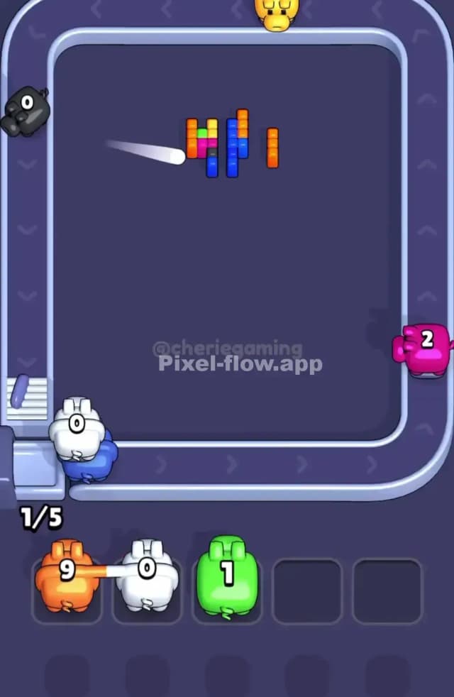 Pixel Flow Level 1875 Solution 3