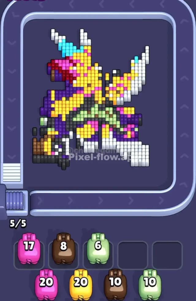Pixel Flow Level 1764 Solution 2