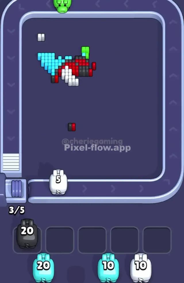 Pixel Flow Level 1830 Solution 3