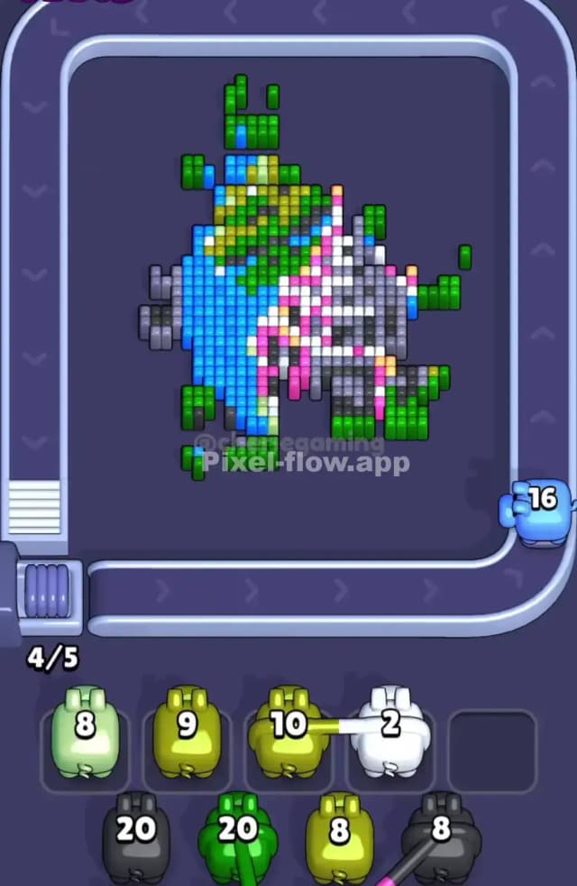 Pixel Flow Level 1683 Solution 2