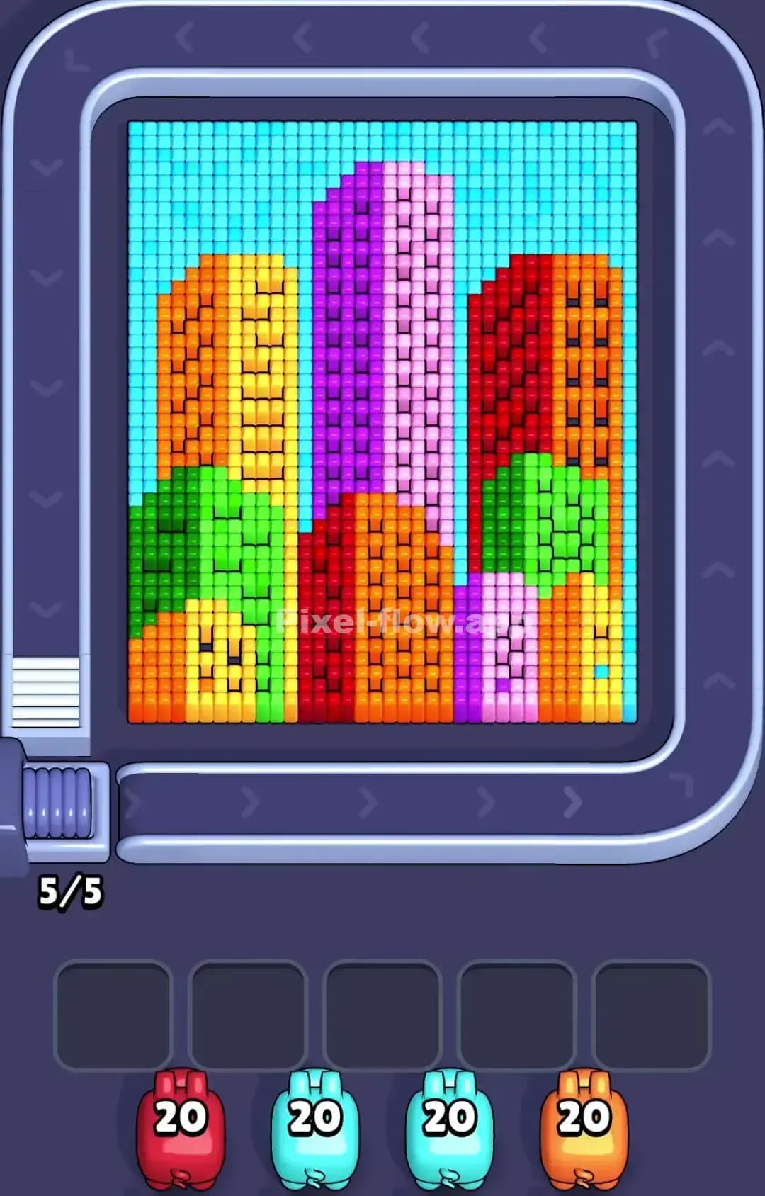 Pixel Flow Level 1041 Screenshot