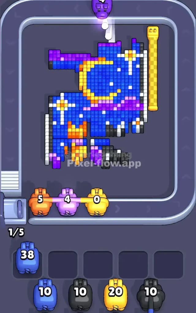 Pixel Flow Level 429 Solution 2