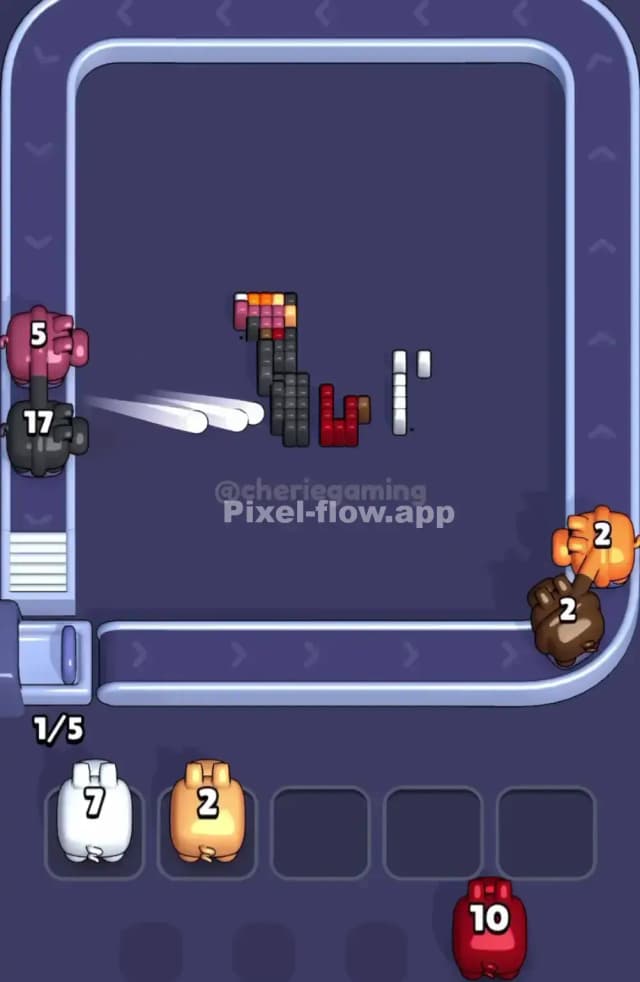 Pixel Flow Level 1823 Solution 3