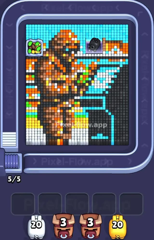 Pixel Flow Level 1549 Gameplay