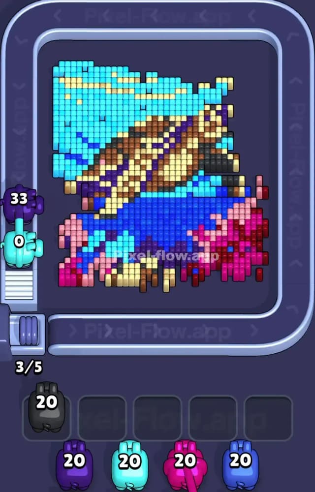 Pixel Flow Level 1173 Solution 1