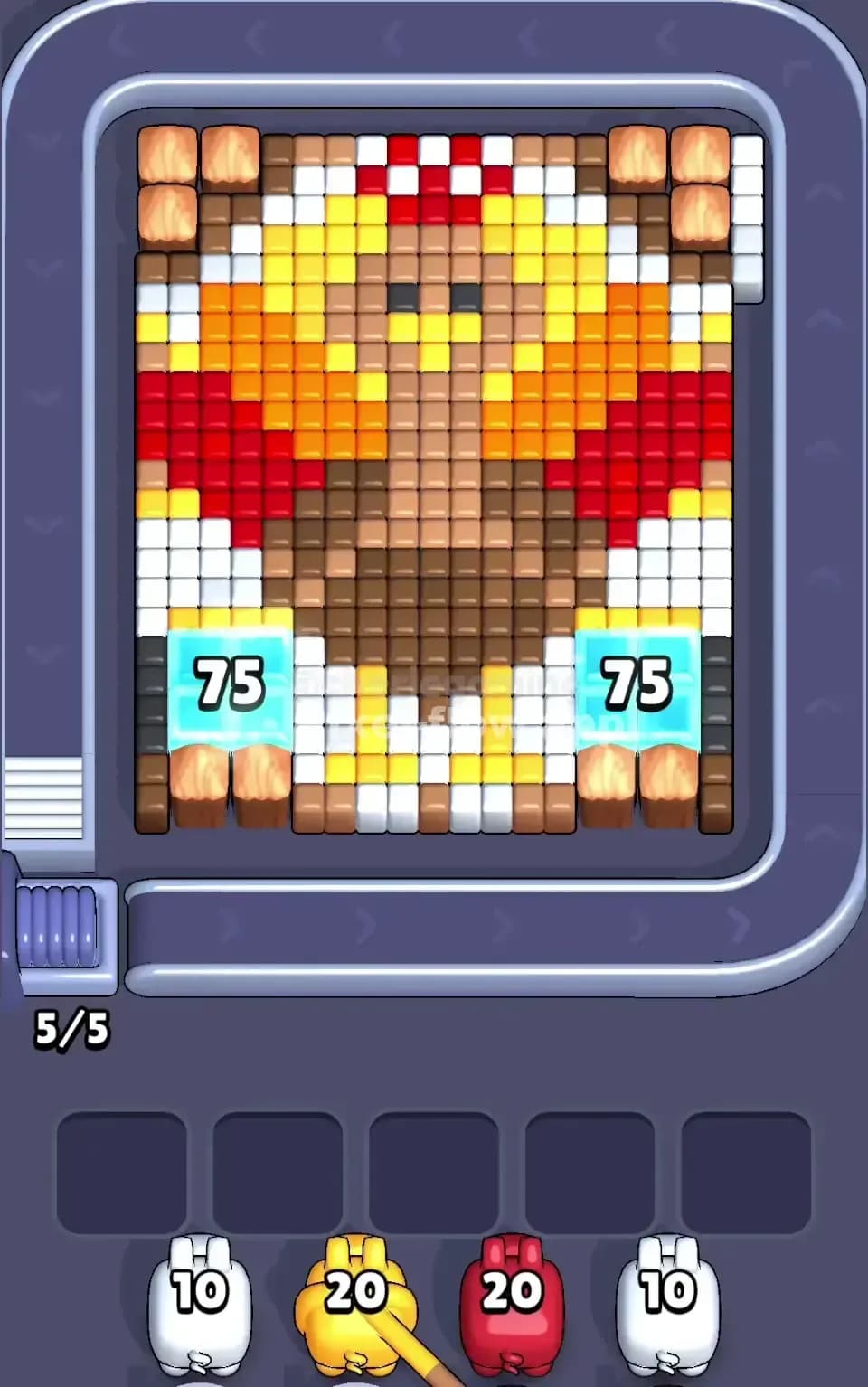 Pixel Flow Level 445 Screenshot