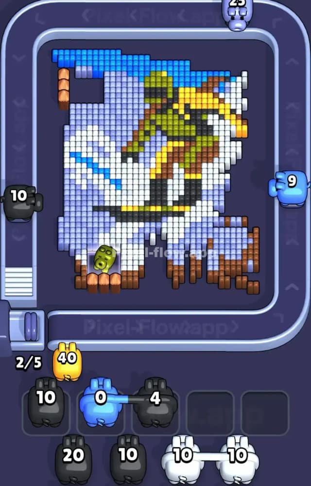 Pixel Flow Level 1126 Solution 1