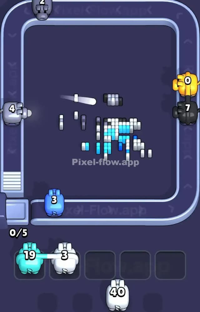 Pixel Flow Level 1553 Solution 3