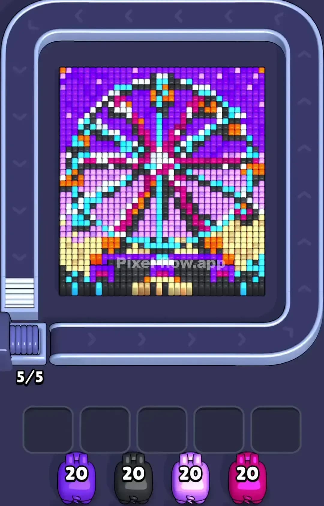 Pixel Flow Level 1008 Screenshot