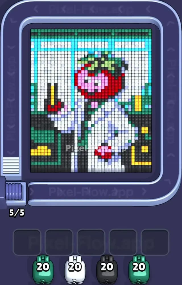 Pixel Flow Level 1568 Gameplay