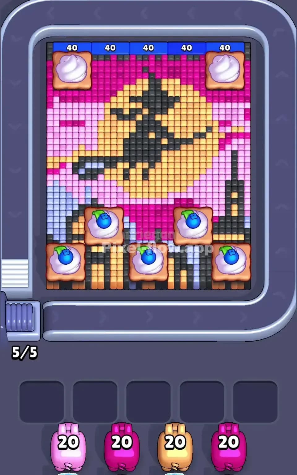 Pixel Flow Level 482 Screenshot