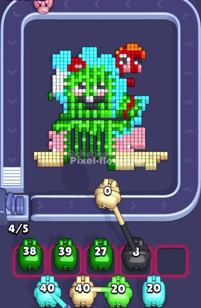 Pixel Flow Level 1787 Solution 2