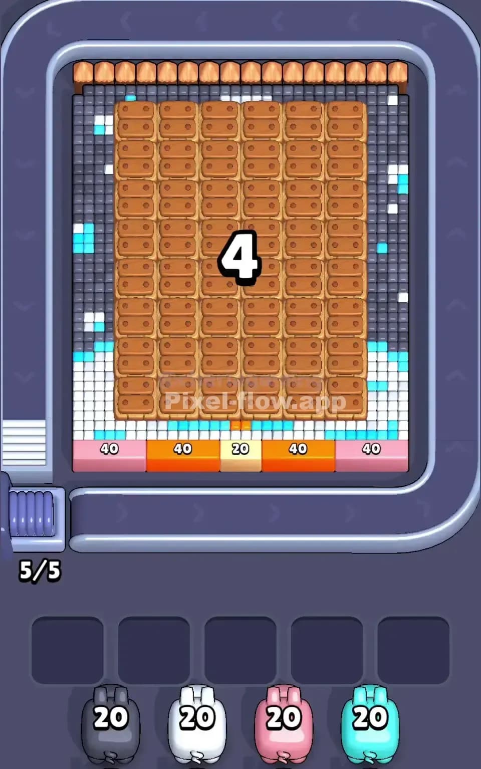 Pixel Flow Level 435 Screenshot