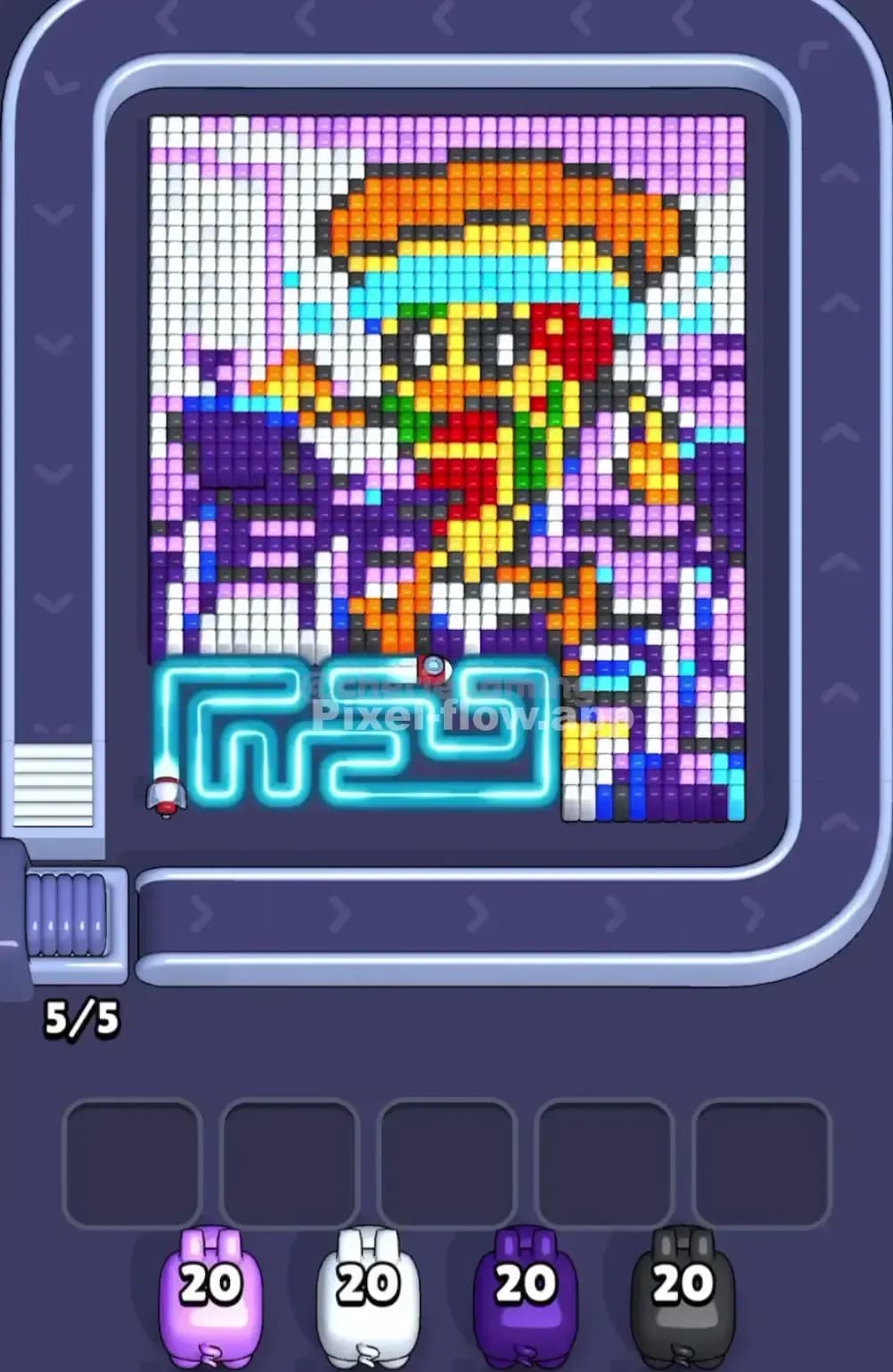 Pixel Flow Level 1839 Screenshot