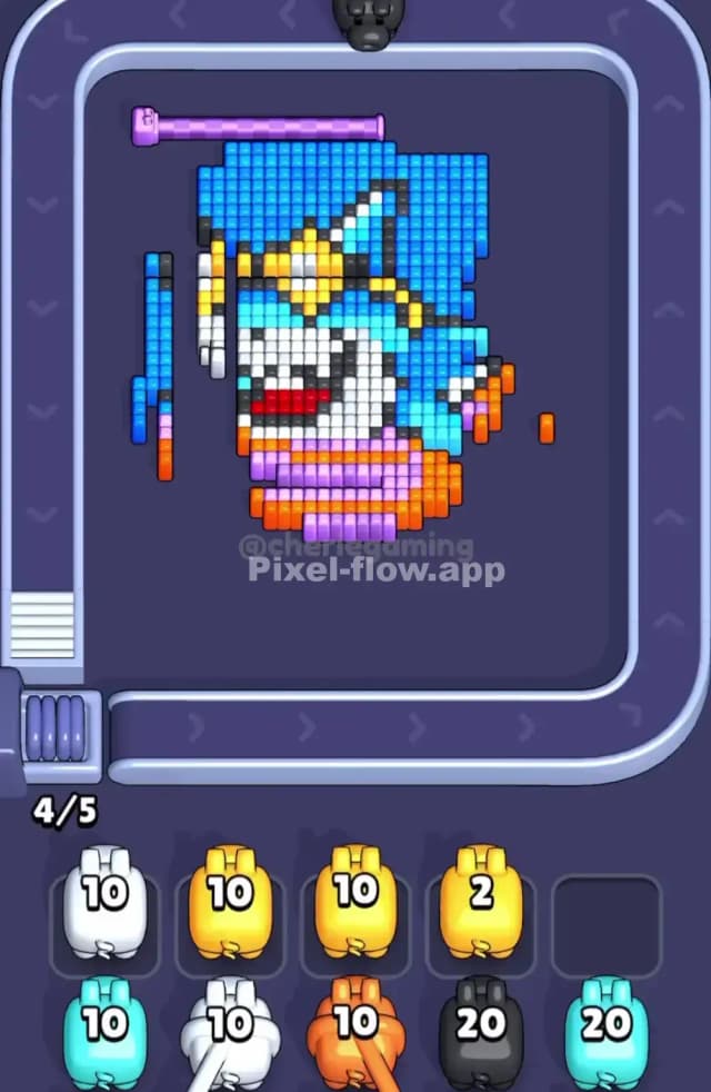 Pixel Flow Level 1853 Solution 2