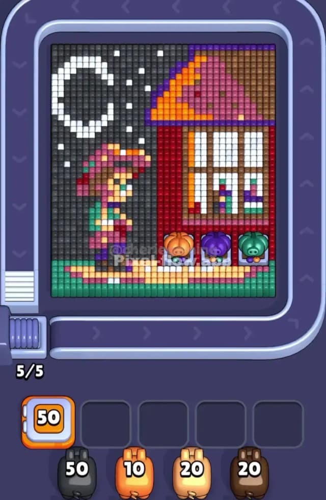 Pixel Flow Level 1823 Gameplay