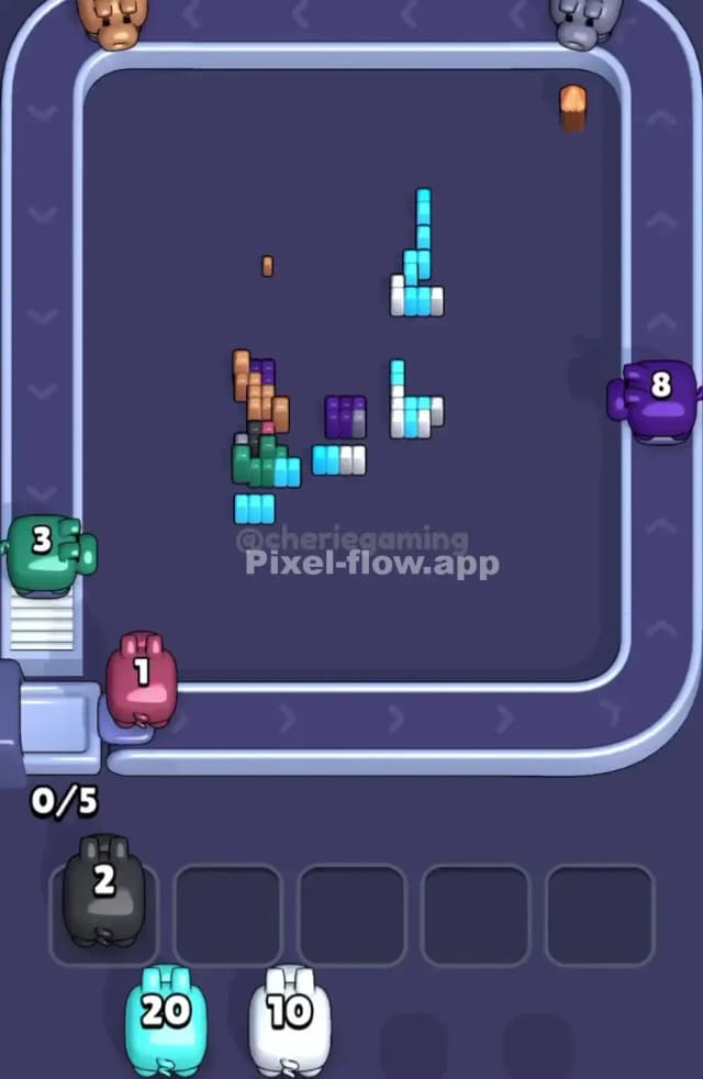 Pixel Flow Level 1850 Solution 3