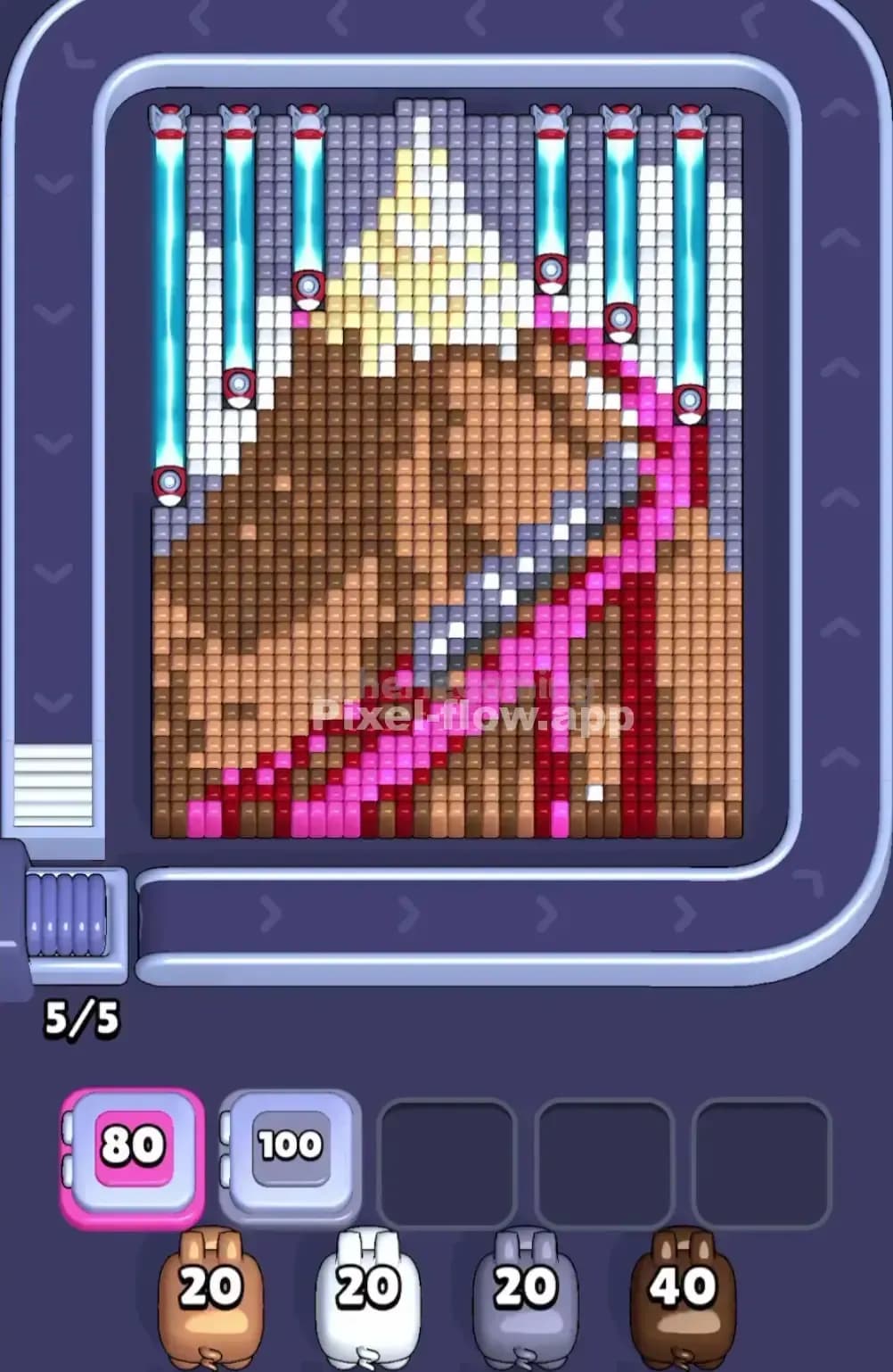 Pixel Flow Level 1899 Screenshot