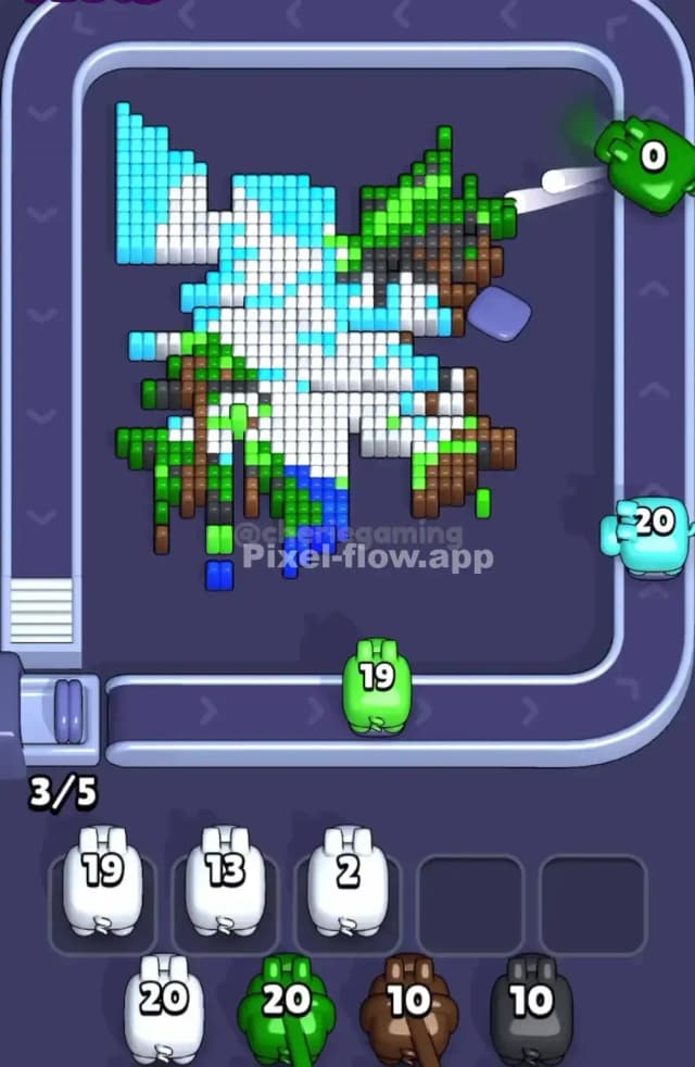 Pixel Flow Level 1688 Solution 2