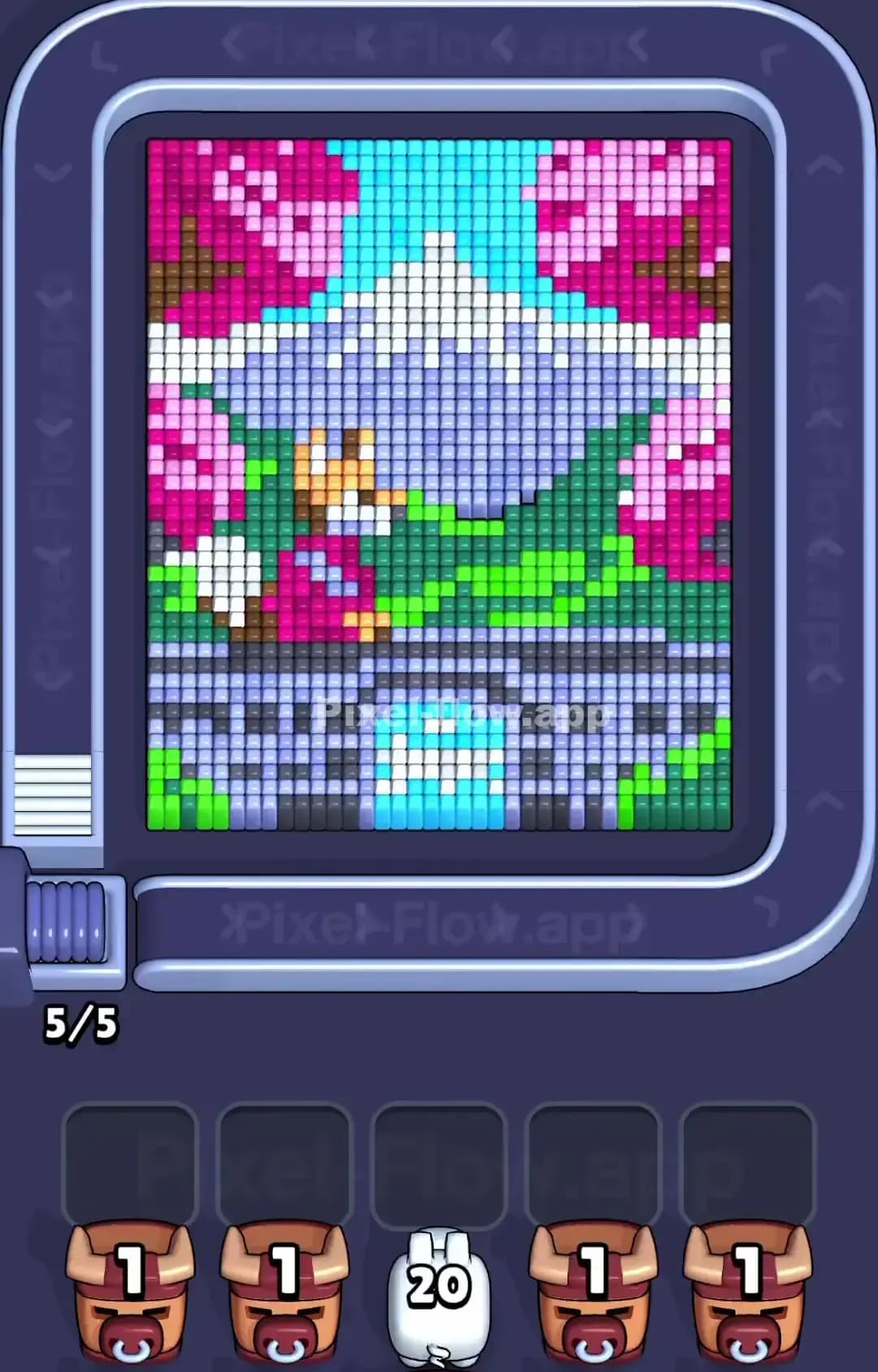 Pixel Flow Level 1564 Screenshot