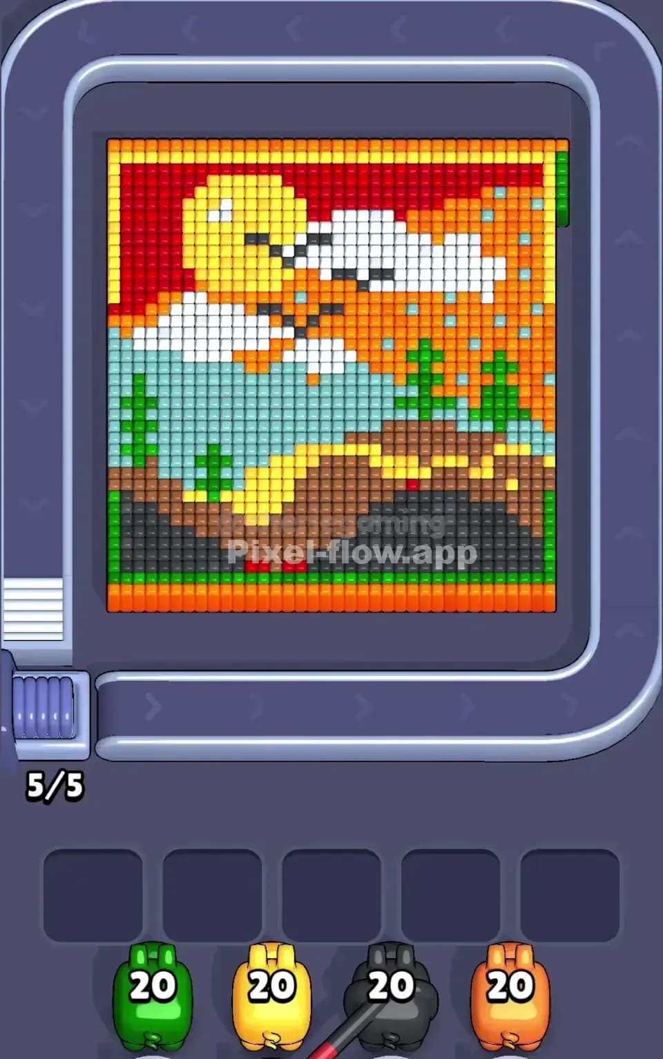 Pixel Flow Level 474 Screenshot