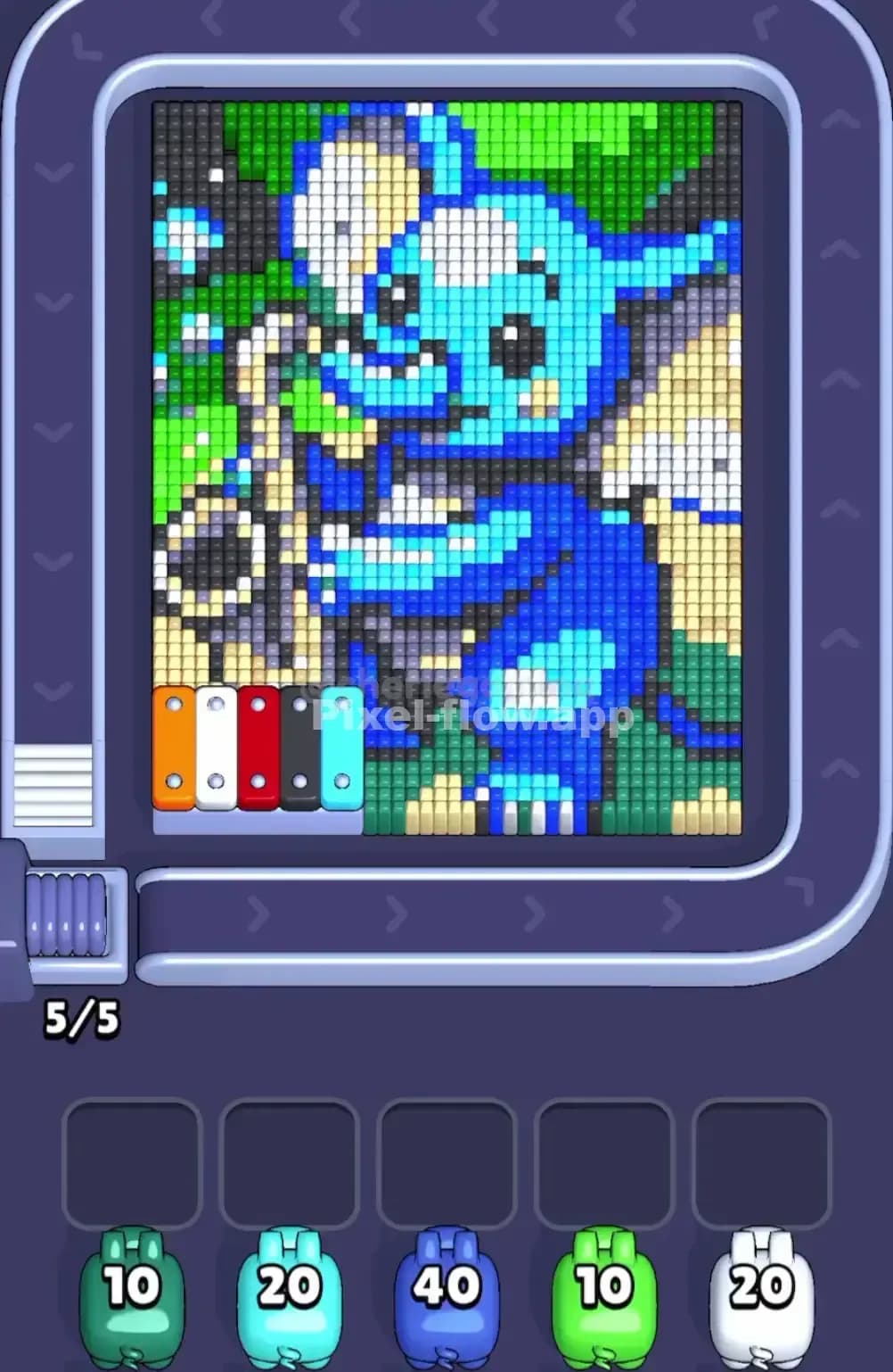Pixel Flow Level 1900 Screenshot