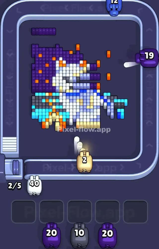 Pixel Flow Level 1431 Solution 1
