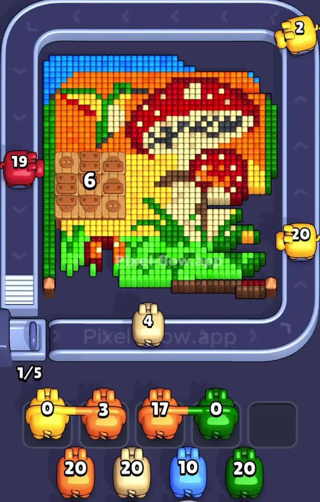 Pixel Flow Level 853 Solution 1