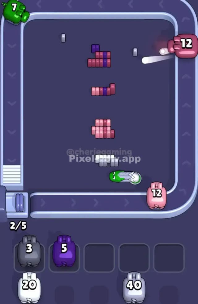 Pixel Flow Level 1819 Solution 3