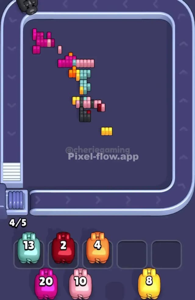 Pixel Flow Level 1846 Solution 3