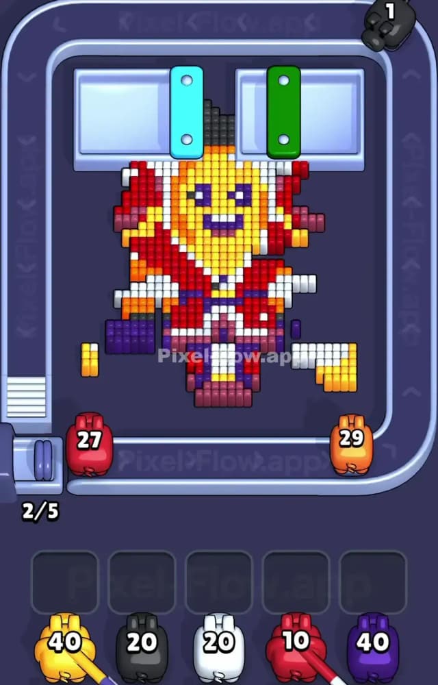 Pixel Flow Level 1446 Solution 1