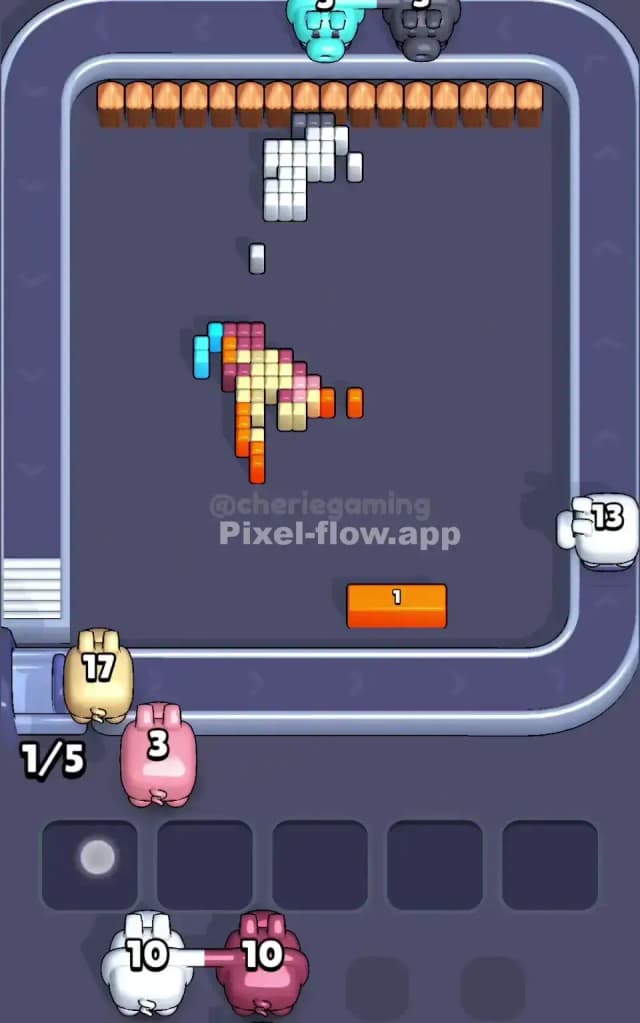 Pixel Flow Level 435 Solution 3