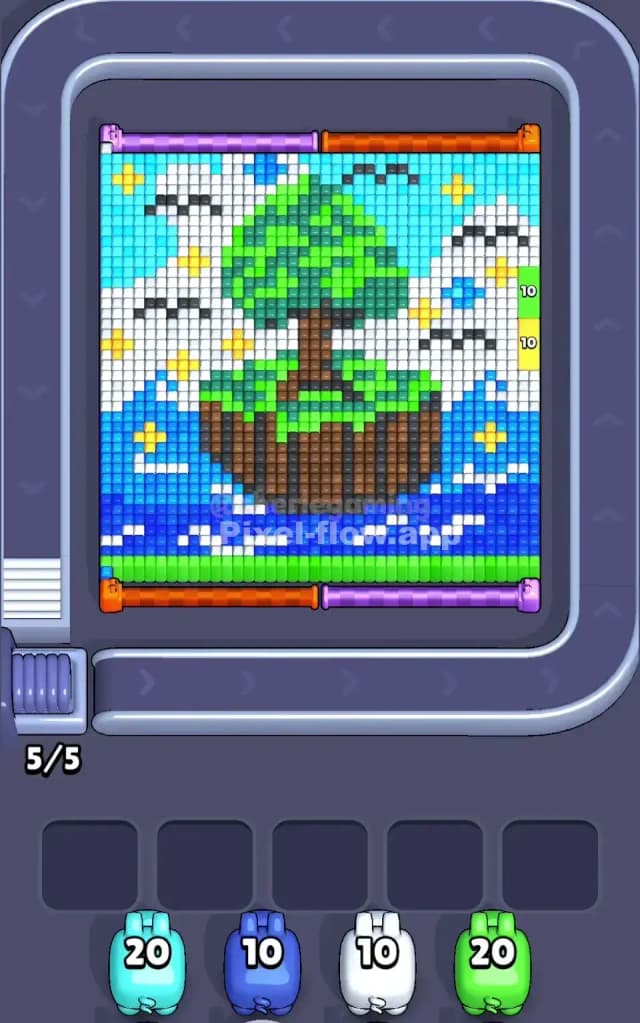 Pixel Flow Level 720 Gameplay