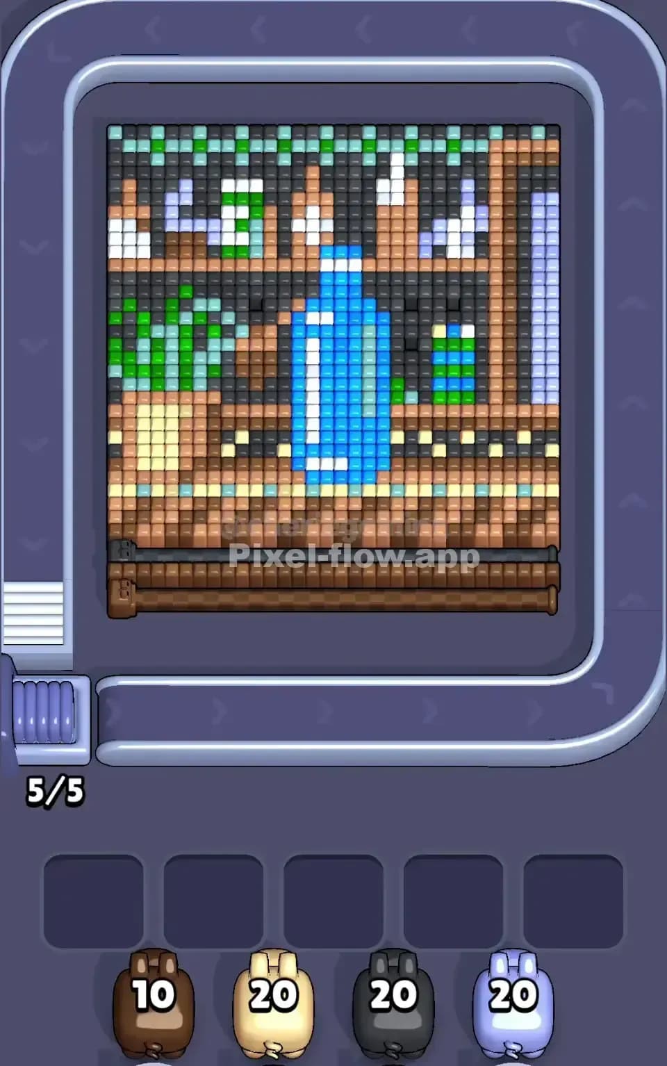 Pixel Flow Level 758 Screenshot