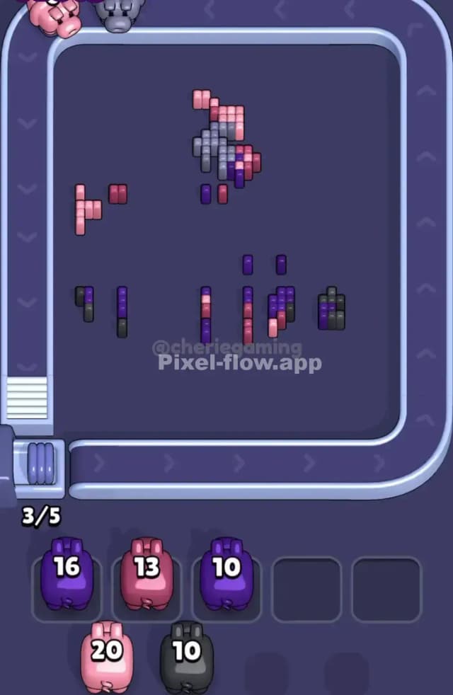 Pixel Flow Level 1684 Solution 3