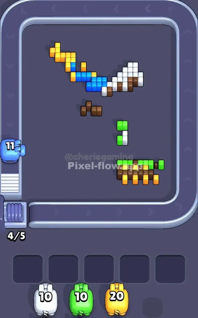 Pixel Flow Level 387 Solution 3