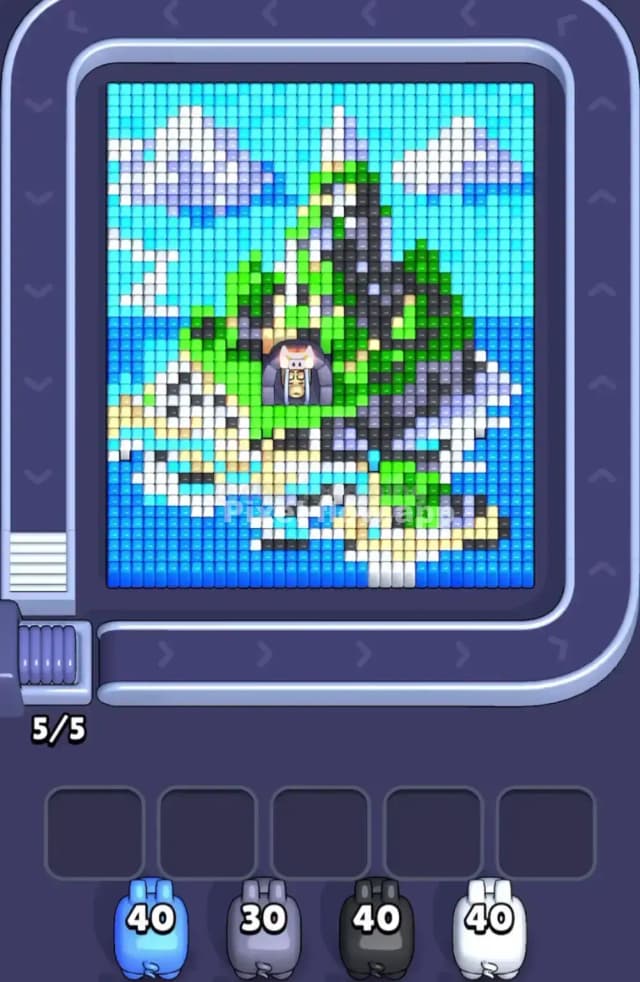 Pixel Flow Level 1860 Gameplay