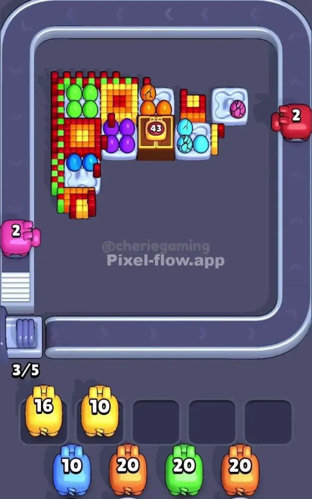 Pixel Flow Level 706 Solution 3