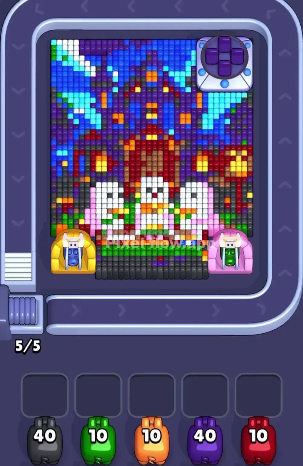 Pixel Flow Level 1829 Screenshot