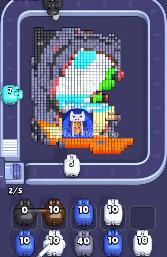 Pixel Flow Level 1800 Solution 1