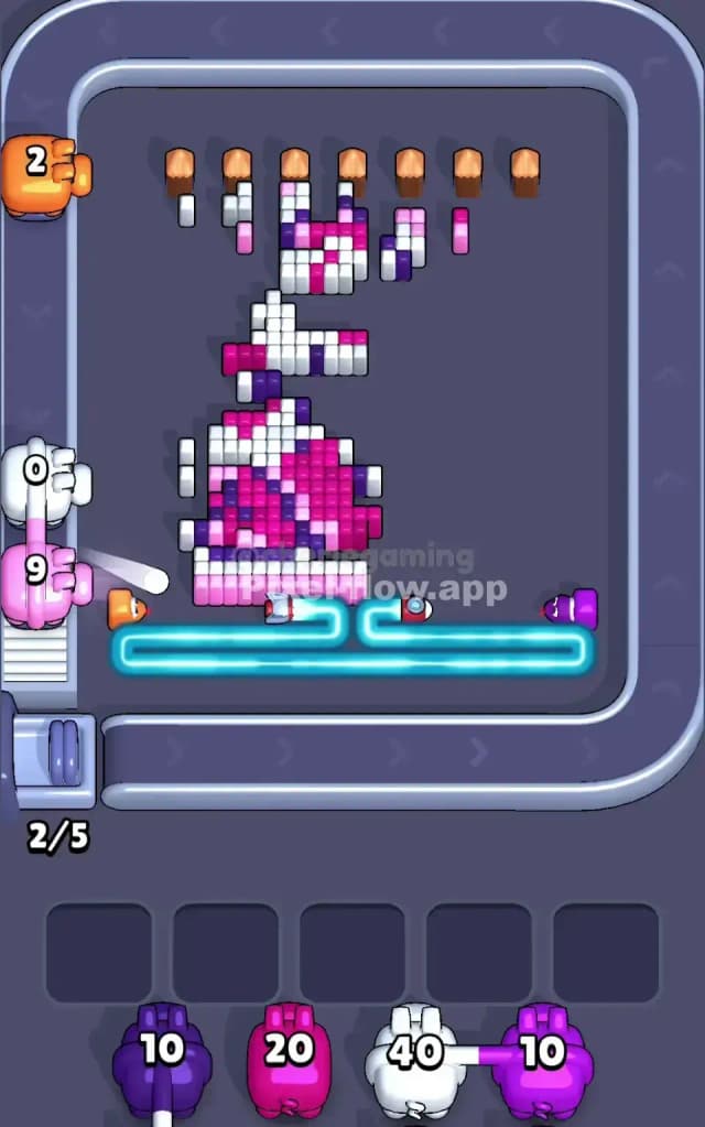 Pixel Flow Level 697 Solution 3