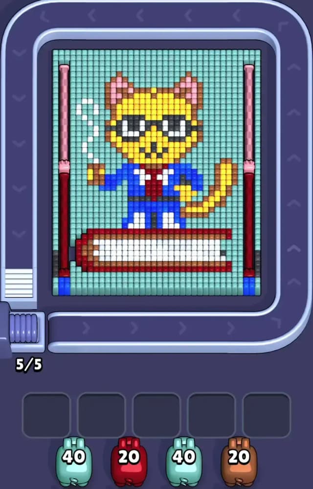 Pixel Flow Level 1089 Gameplay