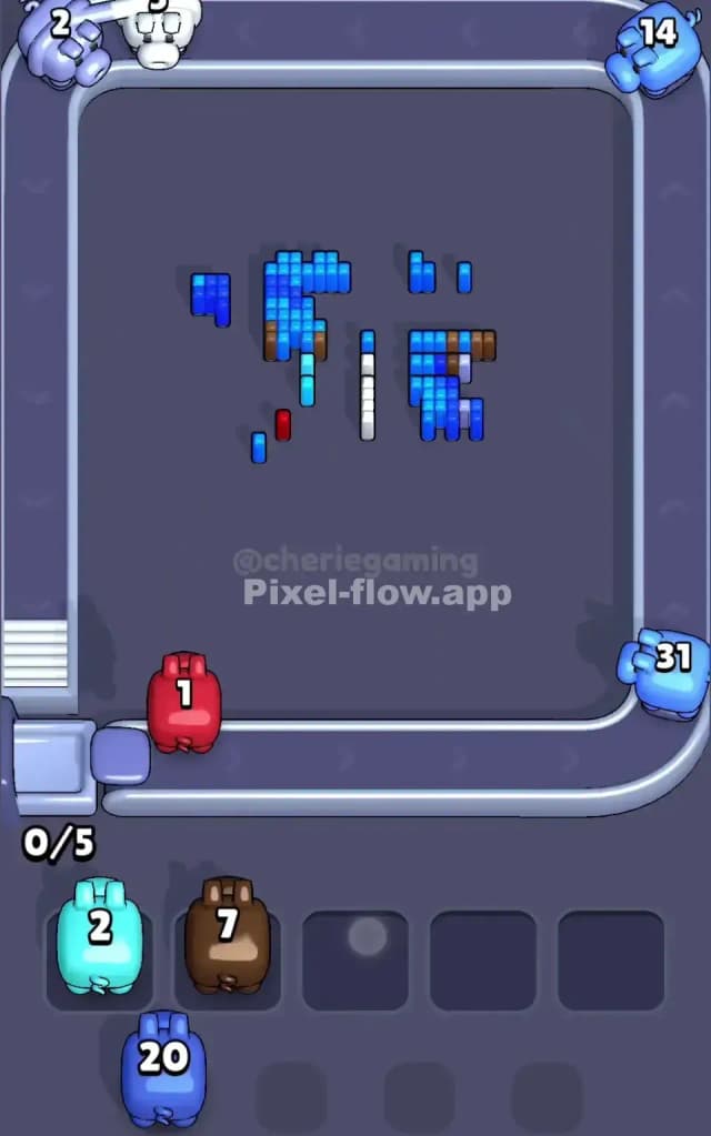 Pixel Flow Level 377 Solution 3