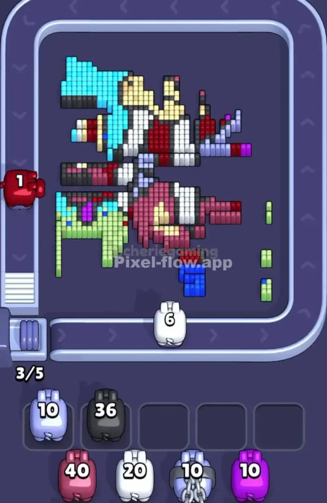 Pixel Flow Level 1816 Solution 2