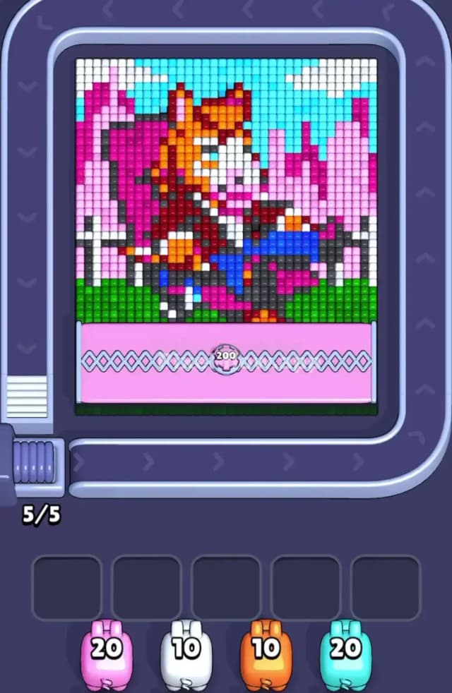 Pixel Flow Level 1867 Gameplay