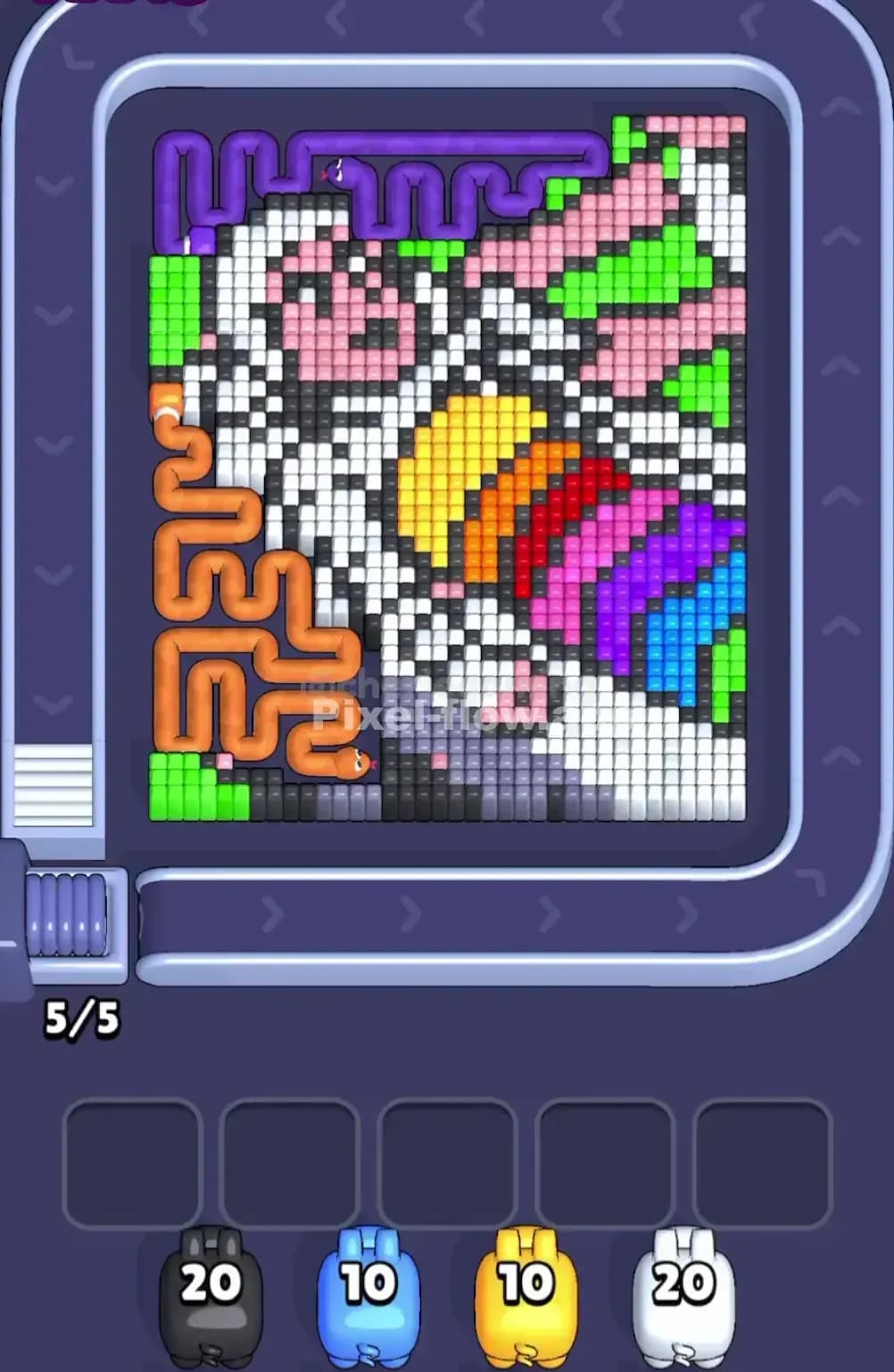 Pixel Flow Level 1885 Screenshot