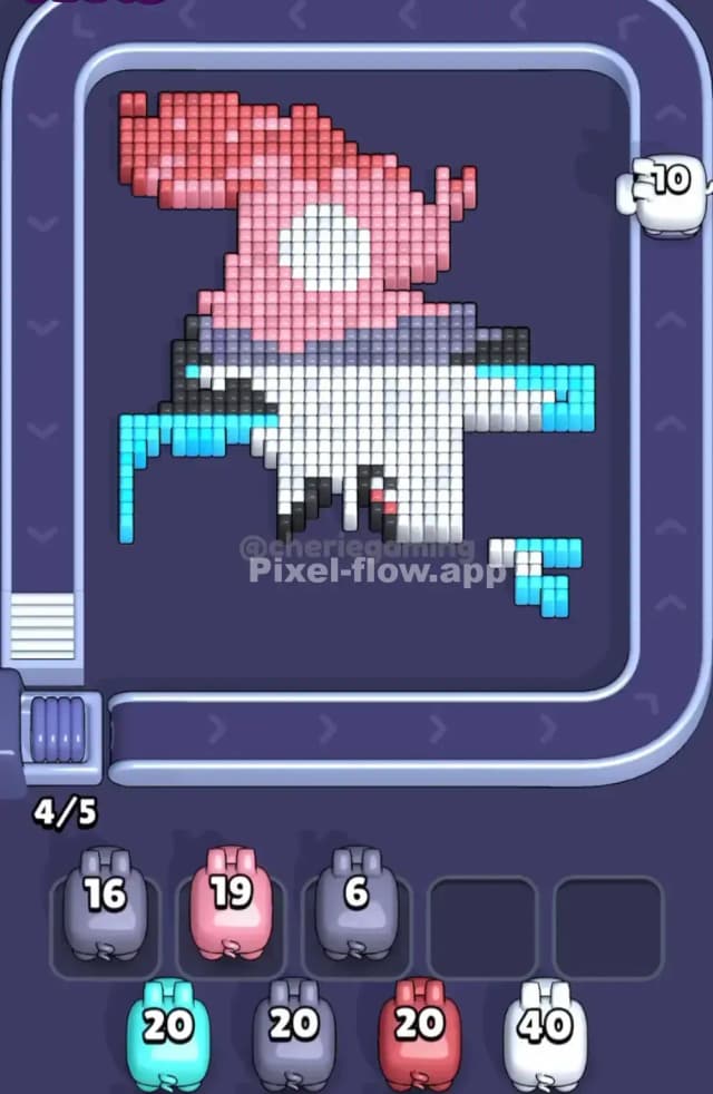 Pixel Flow Level 1681 Solution 2