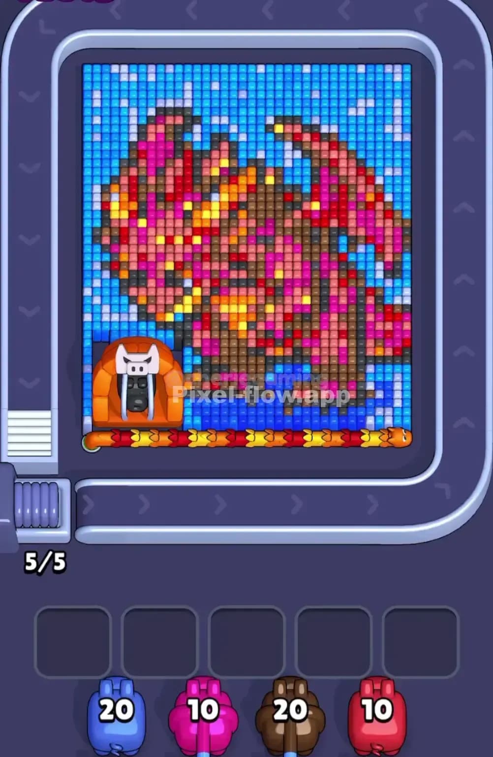 Pixel Flow Level 1784 Screenshot