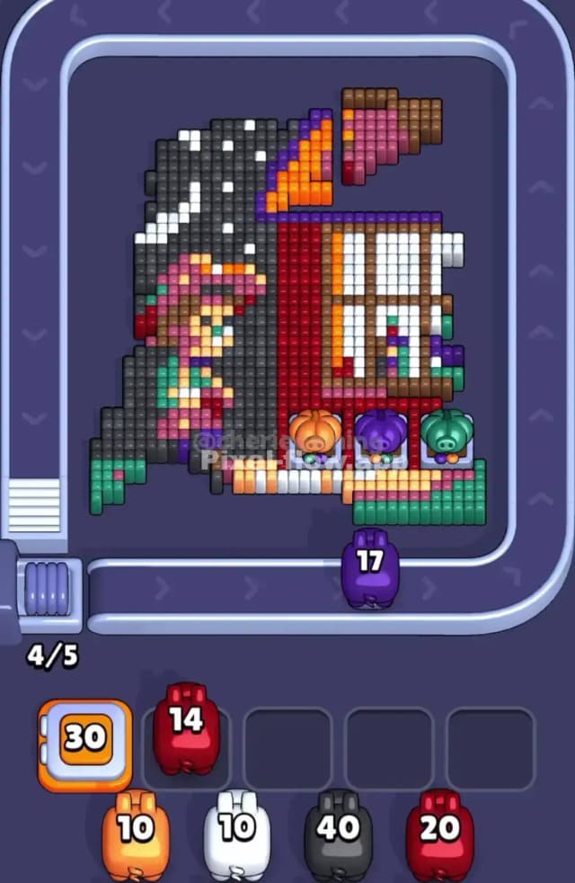 Pixel Flow Level 1823 Solution 1